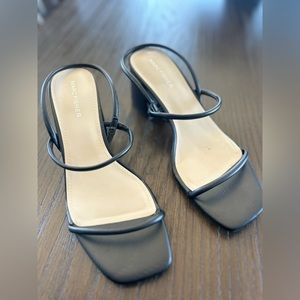 Marc Fisher Black Sandals